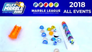 Winter Marble League 2018  All Events MarbleLympics [upl. by Navillus554]