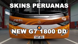 MIS SKINS Peruanas del centro PARA EL NEW G7 1800 DD [upl. by Elatia]