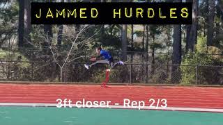 Hurdles Practice  Jammed  James Saunders  January 2 review [upl. by Eibrad]