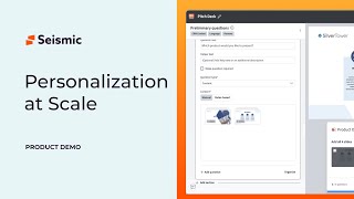 Seismic  Personalization At Scale Education [upl. by Dolores474]