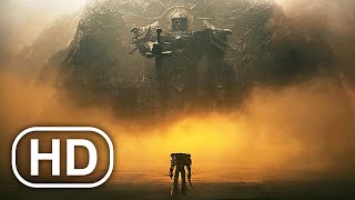 WARHAMMER 40K Titan Battle Scene 2023 4K ULTRA HD [upl. by Cioffred144]