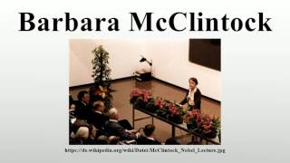 Barbara McClintock [upl. by Salvador]