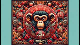 2024 Chinese Zodiac Forecast Monkey [upl. by Gore]