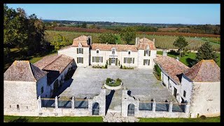 A Château with Vineyard Aquitaine Dordogne France [upl. by Fusco157]