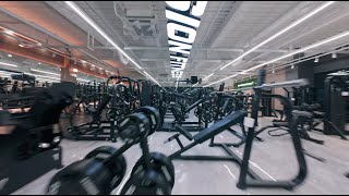 SKYCHRIO Fitness Center I Visionfitness Bundang I FPV Indoor Drone Video [upl. by Etnelav]