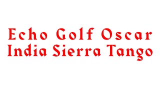 Bloodhound Kent  Echo Golf Oscar India Sierra Tango [upl. by Petrine]