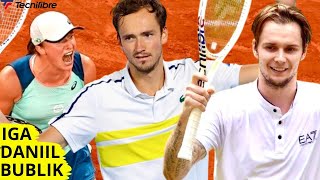 Histoire de la marque Tecnifibre et anecdotes de Daniil Bublik et Swiatek 7 [upl. by Nnainot34]