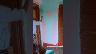 Wall apply paint Bedroom colour paint colour code 7505 shorts painting painter workout [upl. by Beitch]