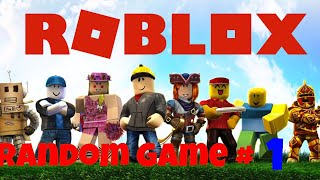 RANDOM ROBLOX GAMES 1 BLADE BALL [upl. by Meara]