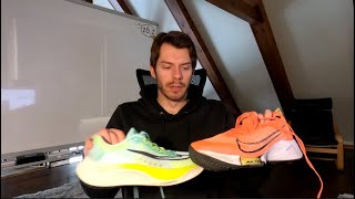 THE BETTER SPEED TRAINER Nike Zoom Fly 5 vs Tempo NEXT [upl. by Anaher]