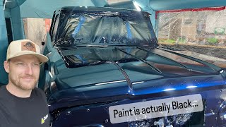 FINALLY PAINT MY 58 YEAR OLD DODGE CREW CAB Color came out unreal [upl. by Yromas]