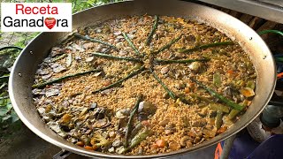 Paella de verduras  Receta ganadora [upl. by Hollis932]