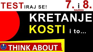 Sustav organa za kretanje  1 dio kostur i kosti  7 i 8 razred THINK ABOUT [upl. by Maxia202]