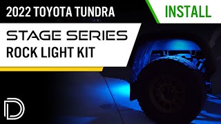 Quick amp Easy Setup  Toyota Tundra Rock Light Install  Diode Dynamics [upl. by Atikat]