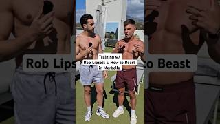 Training with RobLipsett amp howtobeast in Marbella [upl. by Danialah]