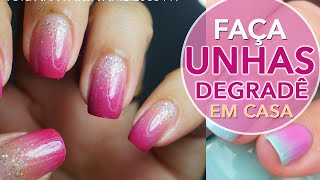 Esmalte degradê  Faça em casa [upl. by Yi]