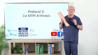 Protocol 3 1st MTPJ arthrosis [upl. by Emsmus]