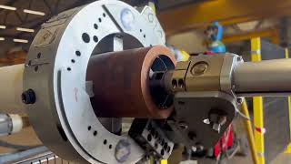 Internal machining with Counterbore [upl. by Llehsyar]