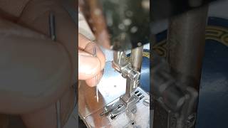 How To Change Needle sewing needle changeneedle shorts [upl. by Dnaltiac574]