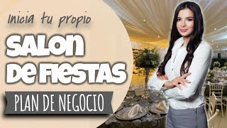 Como Poner un SALON DE FIESTAS  Negocio RENTABLE [upl. by Aliekat]