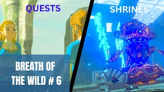 RITO VILLAGE QUESTS AND SHRINESTOWER AND MEMORY SEARCHTHE LEGEND OF ZELDA BREATH OF THE WILD 6 [upl. by Cath26]