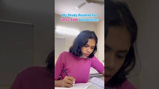 My Study Routine For UPSC CDS Exam📚 Qualified Written in 1st Attempt upsc cds upscexam study [upl. by Yenttirb]