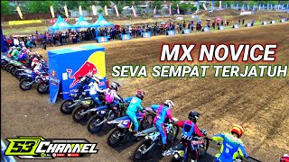 MX NOVICE MOTO 2 SHEVA 75 SEMPAT TERJATUH DI RACE INI‼️KEJURNAS MOTOCROSS SUPERCROSSER KRATINGDAENG [upl. by Jardena]