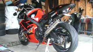 2003 HONDA RC51LADYBIRD EXHAUST [upl. by Ydaf996]