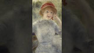 a1782 PierreAuguste Renoir French 18411919 shorts art painting classical publicdomain [upl. by Yrag]