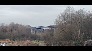 Aachen Brückensprengung Haarbachtalbrücke [upl. by Aynotak]