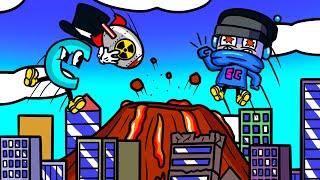 We Nuke a Volcano in City Smash [upl. by Feliks]