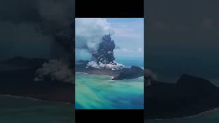 Tonga island volcano Eruption January 2022 [upl. by Cerelly]