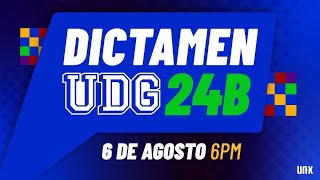 MARATÓN DICTAMEN DE ADMISIÓN UDG 2024B [upl. by Onitsirc666]