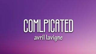 Avril Lavigne  Complicated Lyrics [upl. by Cheke]