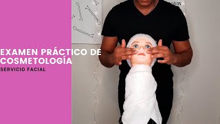 4 Servicio de facial  Examen Práctico de Cosmetología Texas [upl. by Lyndsay]