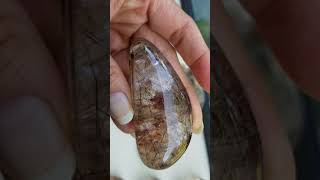 Lodolite Included Quartz Chlorite Quartz Rutile Quartz High Vibration Crystals Garden Quartz Crystal [upl. by Perrie]