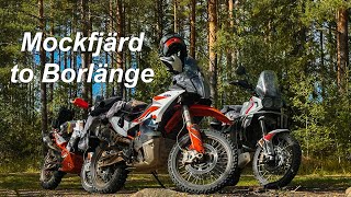 Mockfjärd to Borlänge  KTM 890 ADV R  31aug 2024 [upl. by Sarad]