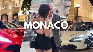 BILLIONAIRES NIGHTLIFE AUTUMN IN MONACO 2024  SUPERCARS billionaire luxury [upl. by Tanitansy518]