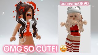 Rating my fans Christmas avatars 😱🥰💅 [upl. by Arikat374]