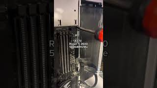 250 dollar gaming pc gaming pccase gamingpc pc pcgamingsetup gamingcomputer case pcbuild [upl. by Bonnee]