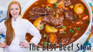 The BEST Beef Stew Recipe  Hundreds of 5Star Reviews [upl. by Annuhsal343]