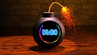 1 Minute Timer Bomb 3D TIMER 💣 [upl. by Stacy]