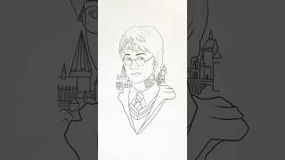 Drawing And Coloring Harry Potter  Art harrypotter drawing coloring painting stepbystep art [upl. by Oniluap103]