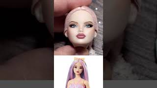 Amazing Odile Repaint by Trikielite Instagram handle repaint ooak dollrepaint odile barbie [upl. by Fraser]