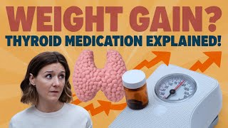 Thyroid Meds The Surprising Weight Gain Connection  hypothyroidism  Thyroid  Hyperthyroidism [upl. by Alita380]