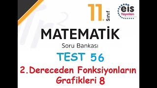 Eis Yayınları 11Sınıf Matematik Soru Bankası Test 56 [upl. by Cornelle65]