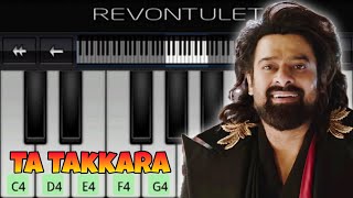 Ta Takkara  Kalki 2898 AD  Easy Piano Tutorial [upl. by Eneles477]