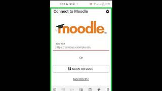 How to install Moodle App and sign in for the first time [upl. by Yrrehs580]