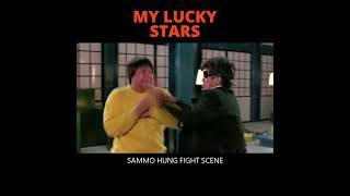 SAMMO HUNG FIGHT SCENES  MY LUCKY STARS 1985 fightscene sammohung kungfu film jackiechan [upl. by Pirali]