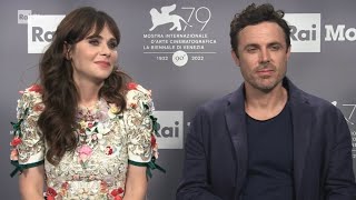 Zooey Deschanel amp Casey Affleck Interview  Dreamin Wild  79th Venice International Film Festival [upl. by Irotal]